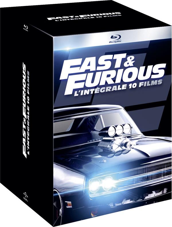 Fast and Furious - L'intégrale 10 films - Policier - Thriller - Films DVD &  Blu-ray