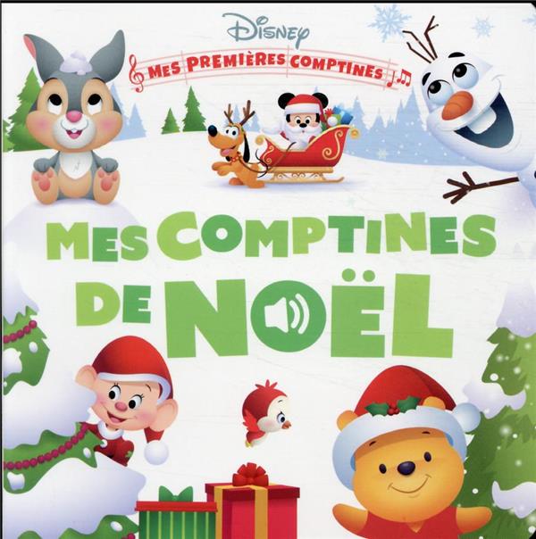 Mes premières comptines : Disney Baby : mes comptines de Noël : Disney -  2012048870 - Livres pour enfants dès 3 ans