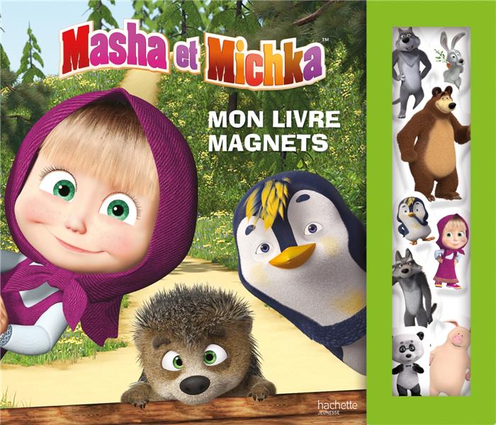 Masha et Michka : mon livre magnets : Collectif - 2017861022 - Livres pour  enfants dès 3 ans