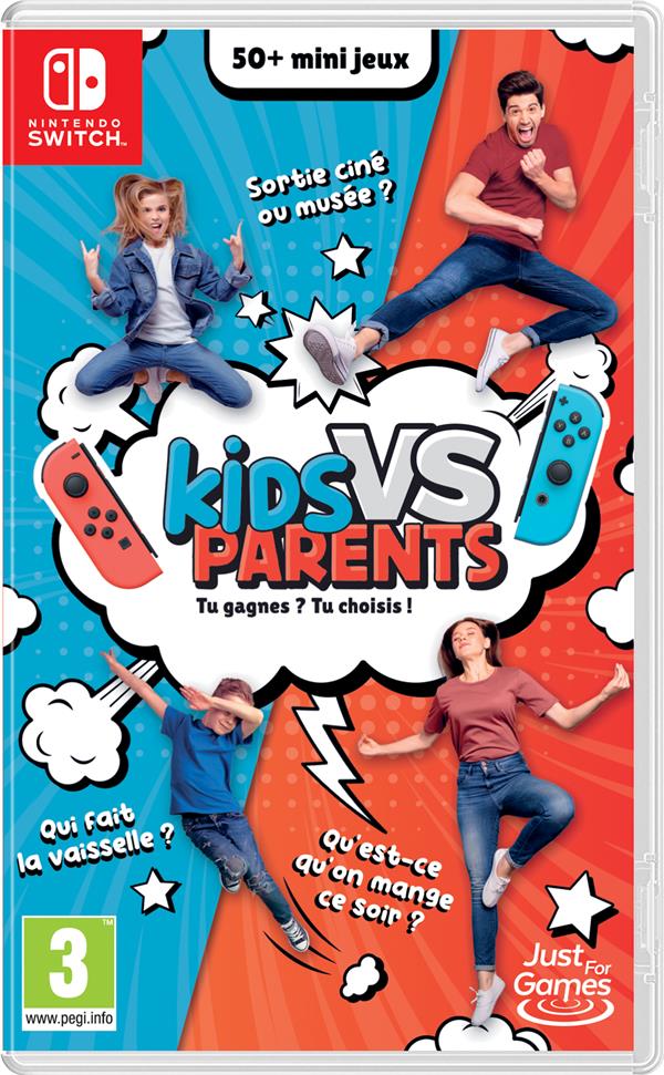 Kids vs Parents : Tu gagnes ? Tu choisis ! - Jeux Switch