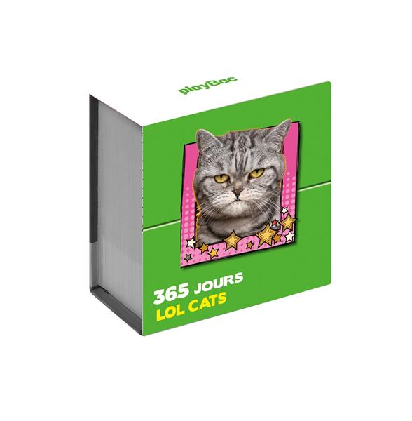 Mini calendrier : 365 jours lol cats
