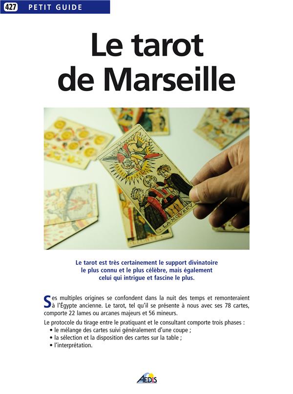 TAROT DIVINATOIRE DE MARSEILLE