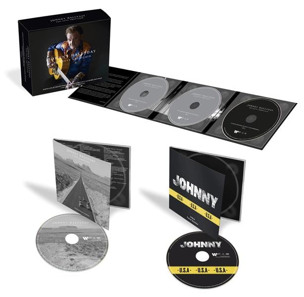 Son rêve américain : édition limitée - coffret 3CD+2DVD : Johnny Hallyday -  Pop - Rock - Genres musicaux