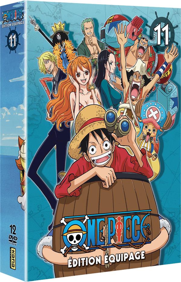 One Piece - Édition équipage - Coffret 11 - 12 DVD - Manga animé - Films  DVD & Blu-ray
