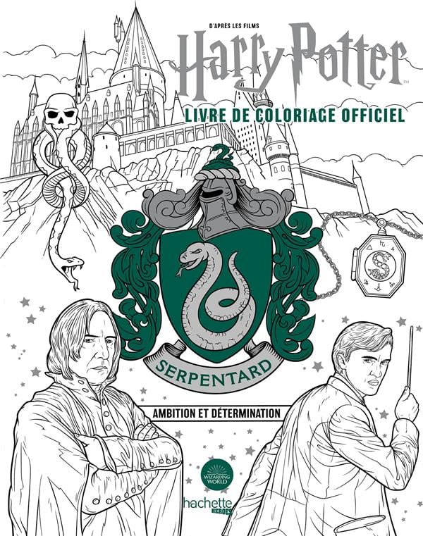 Coloriage Harry Potter gratuit à imprimer - Un Anniversaire en Or