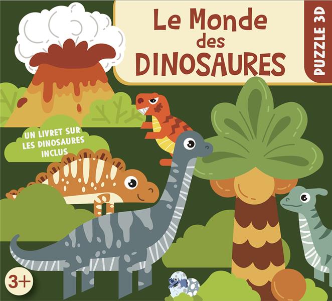 Coffret moulage 3 dinosaures