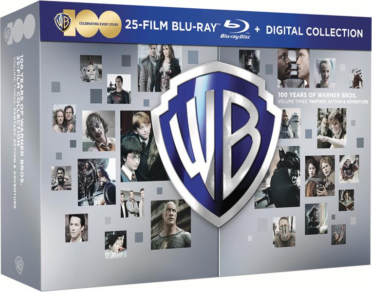 100 ans Warner - Coffret 5 films - Blockbusters modernes - Films Action -  Aventure DVD - Films DVD & Blu-ray