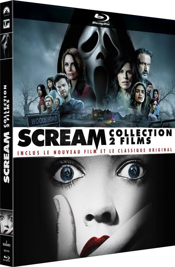 Scream - Collection 2 films (1996 + 2022) - Policier - Thriller - Films DVD  & Blu-ray