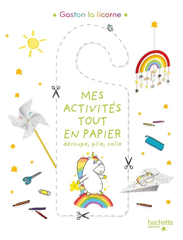 licorne cahier d'activités pour enfant 3-6 ans : Livre d'activité
