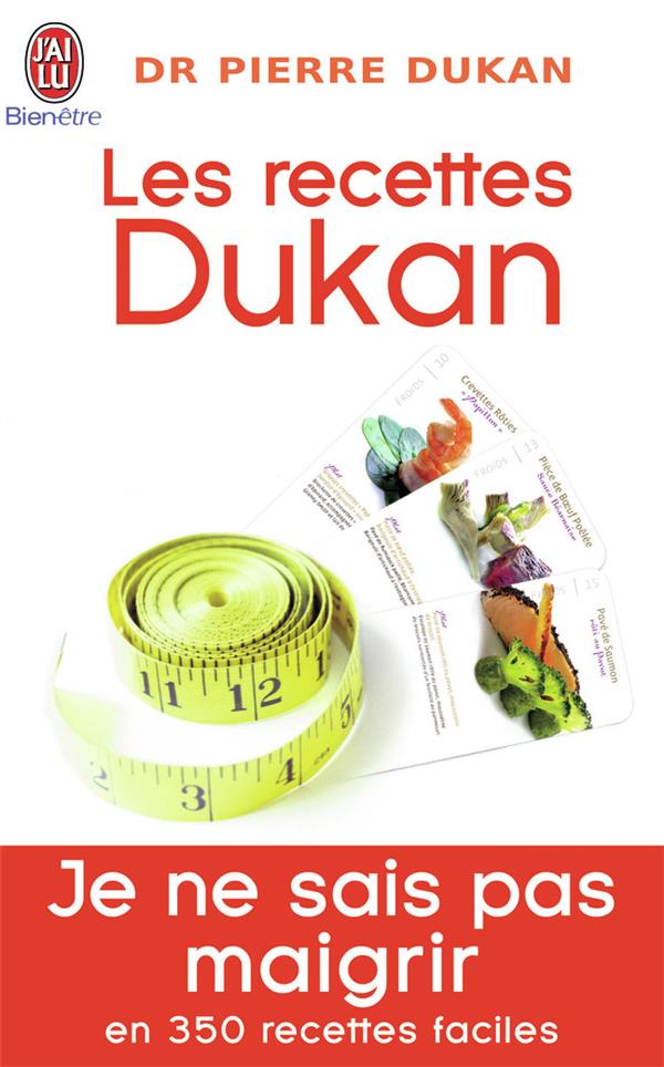 Les recettes Dukan : Pierre Dukan - 2290008575 - Livre Diététique