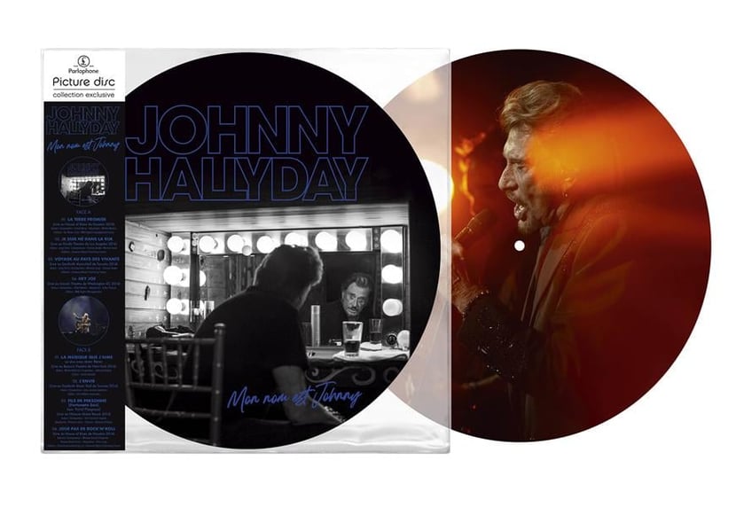 Mon nom est Johnny (Picture Disc) : Johnny Hallyday - Vinyles variété  française