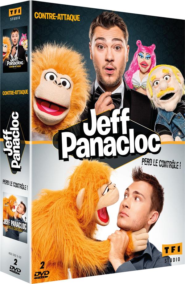 Jeff Panacloc perd le contrôle ! + Jeff Panacloc contre-attaque - Humour -  Théâtre - Films DVD & Blu-ray