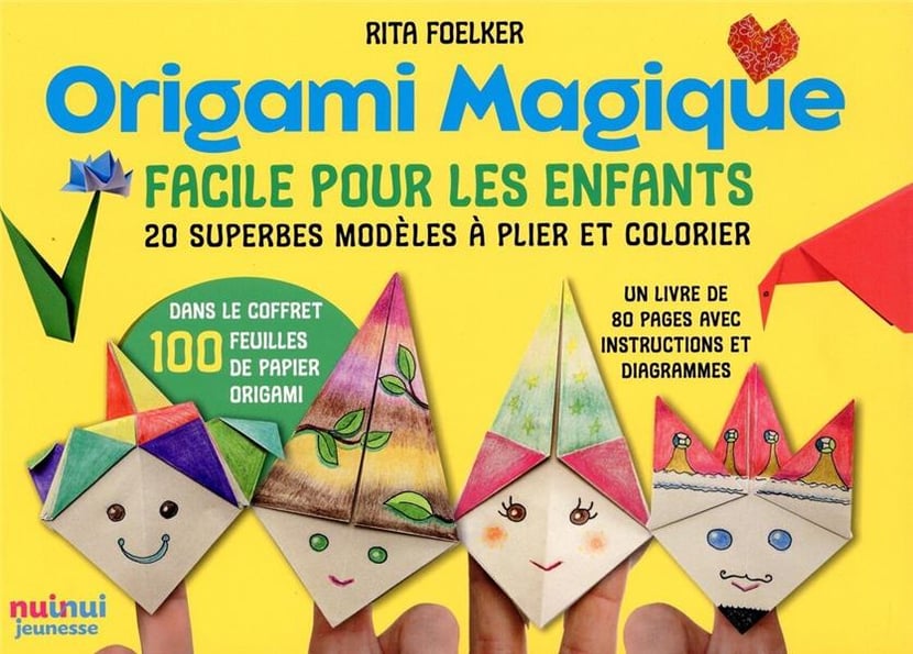 Origami magique facile pour les enfants : Rita Foelker - 2889571688 -  Loisirs créatifs - Livres jeux et d'activités