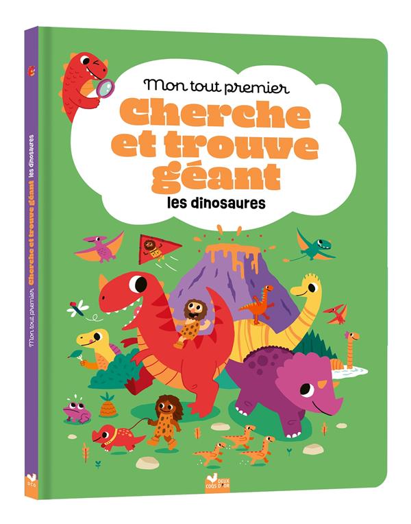 Cherche et trouve : mon tout premier cherche et trouve géant : les  dinosaures - 2017233382 - Livres pour enfants dès 3 ans