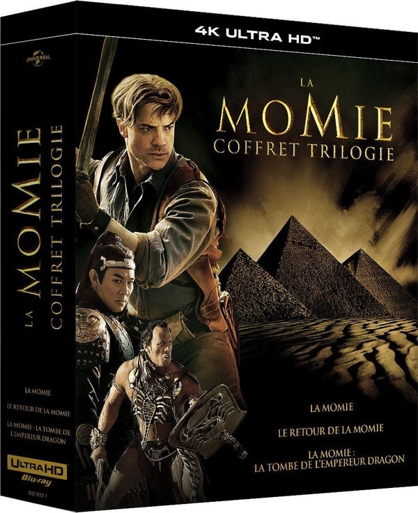 La Momie - Coffret trilogie : La Momie + Le Retour de la momie + La Momie - La tombe de l'Empereur Dragon - Film d'aventure DVD - Films Action - Aventure DVD - Films DVD & Blu-ray | Cultura