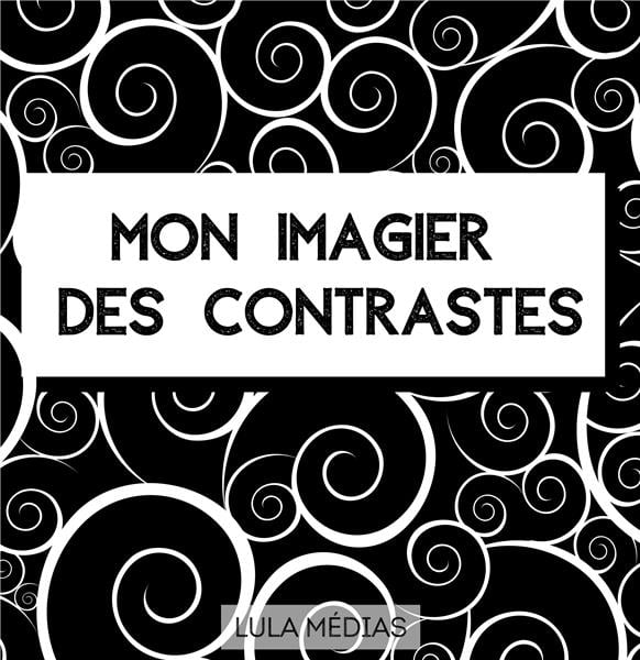 Livre Contraste Bébé: Mon Premier Imagier Noir Et Blanc Montessori Animaux  | Stimulation Visuelle et Education Sensorielle pour les Petits Enfants de