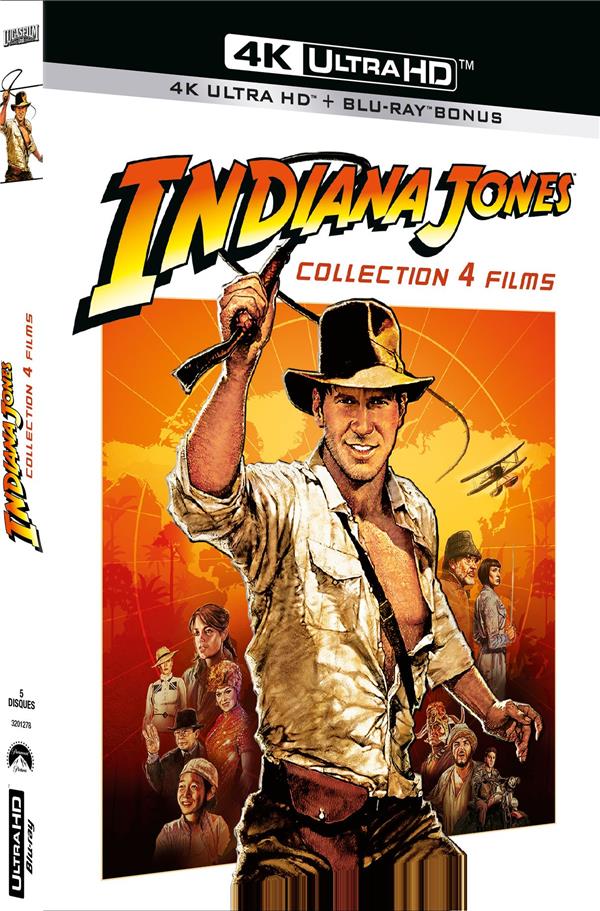 DVDFr - Indiana Jones et le Cadran de la destinée (4K Ultra HD + Blu-ray) -  4K UHD
