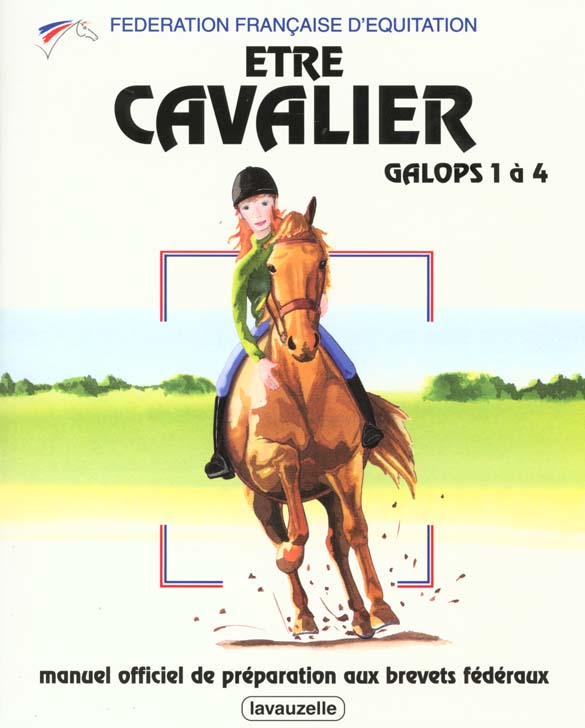 Livre 'Être Cavalier Galops : 1 à 4' - Spécial Jeunes - Bon état