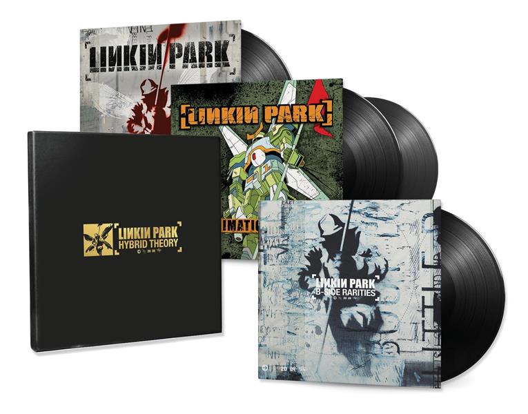 Linkinpark HYBRID THEORY レコード Hybrid theory - coffret 4 LP 20th anniversary : Linkin Park