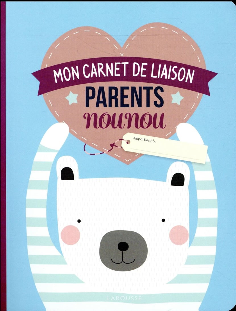 Cahier de liaison parents-nounou : Collectif - 2035937086 - Livre