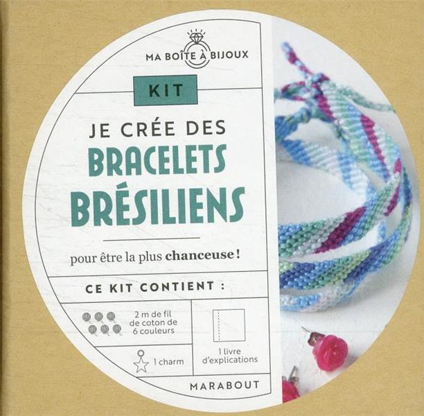 Maomaoyu Kit Bracelet Brésilien Fille, Kit d'artisanat de Bracelet