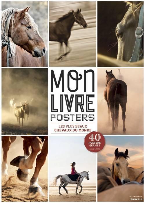 Mon livre posters les plus beaux chevaux du monde Christine