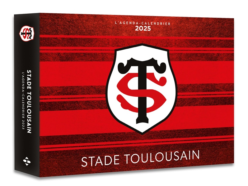 Agenda Calendrier Officiel du Stade Toulousain 2025 Livres Sports