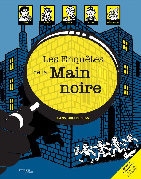 Poster Empreinte de la main noire 