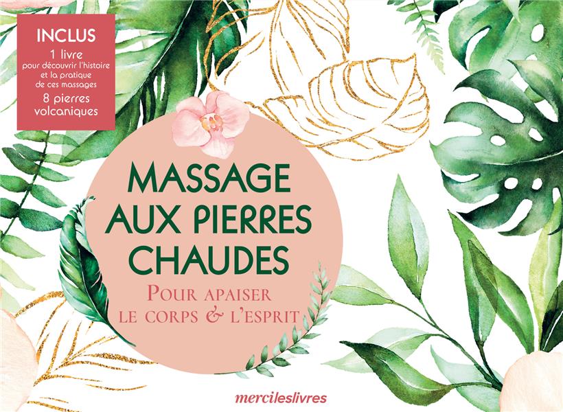 Carte enveloppe cadeau Massage aux pierres chaudes