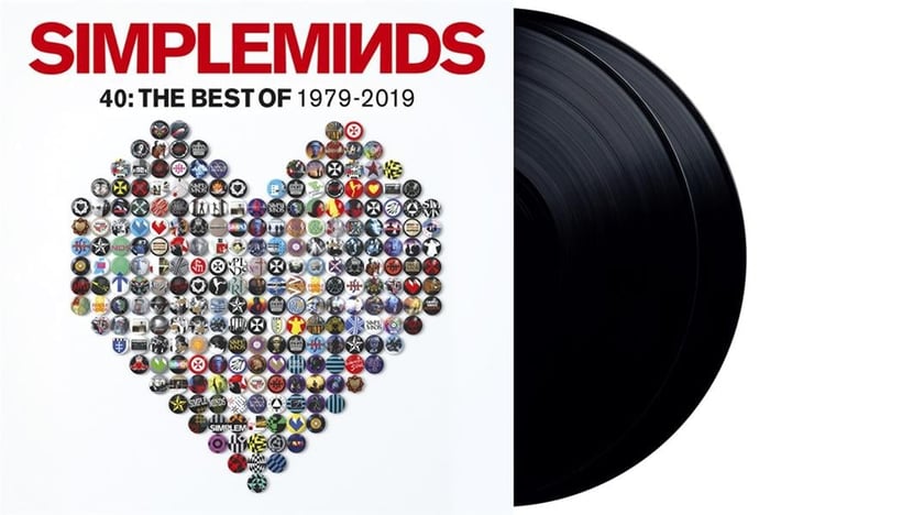 40: the best of 1979 - 2019 : Simple Minds - Vinyles pop