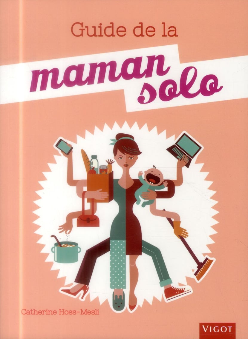 Affiche Maman solo, super cadeau pour une maman seule