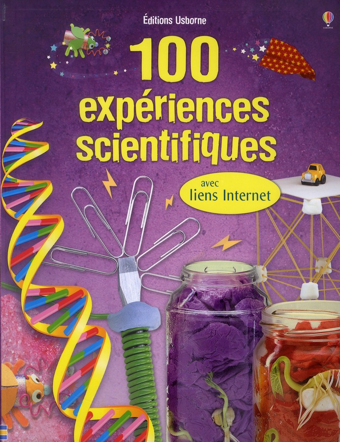 Expériences scientifiques pour enfants: cahier d'activités scientifiques  pour apprendre et s'amuser avec des expériences surprenantes à faire à la