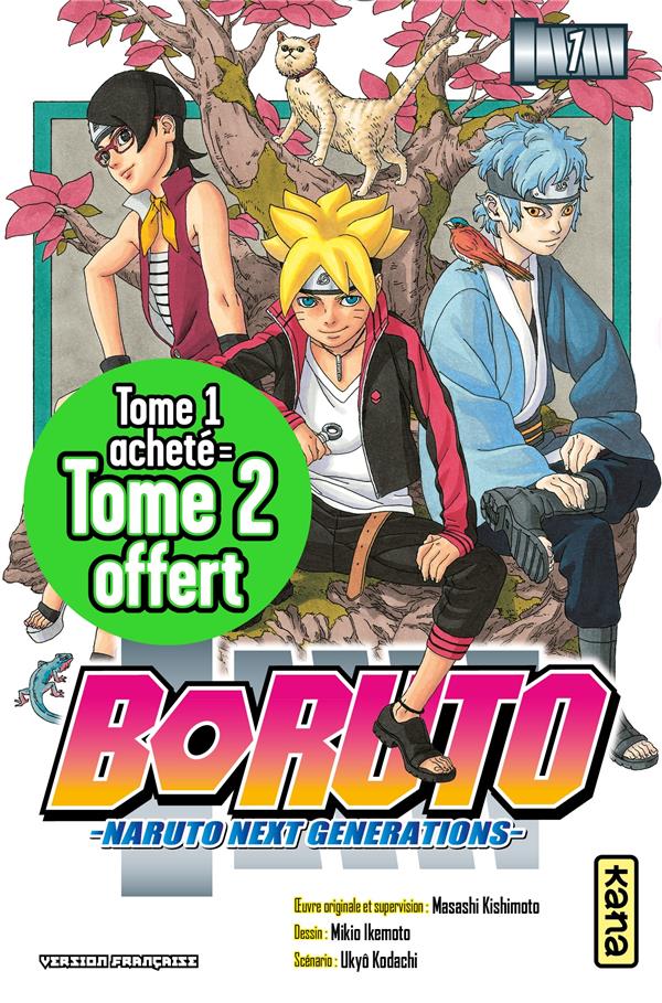 Boruto - Naruto next generations : coffret Tomes 1 et 2