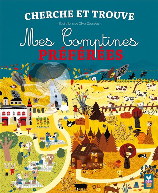 Cherche et trouve mes comptines Collectif 2013831609 Livres pour enfants dès 3 ans Cultura