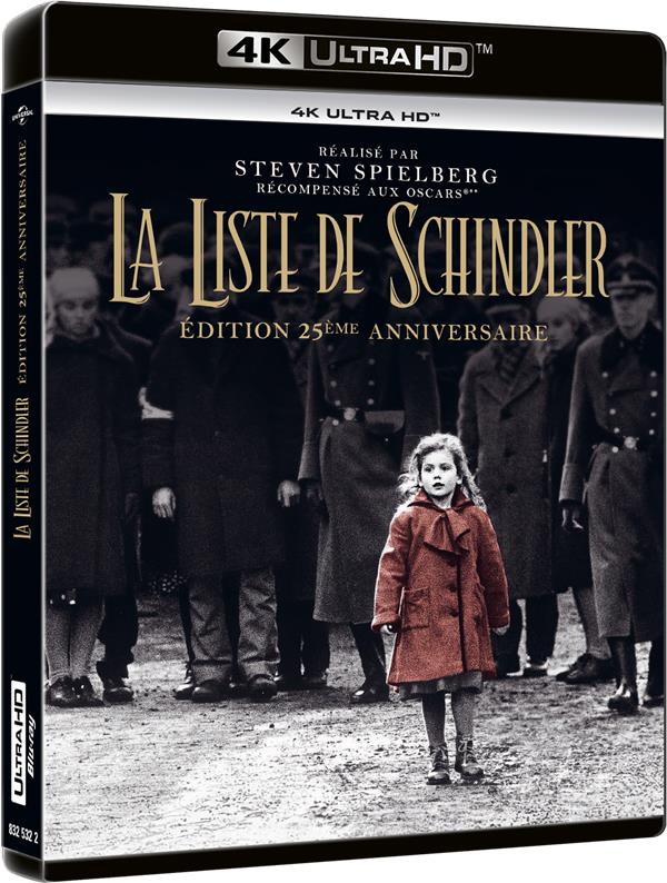 La Liste de Schindler Bluray Films de Guerre Bluray Cultura