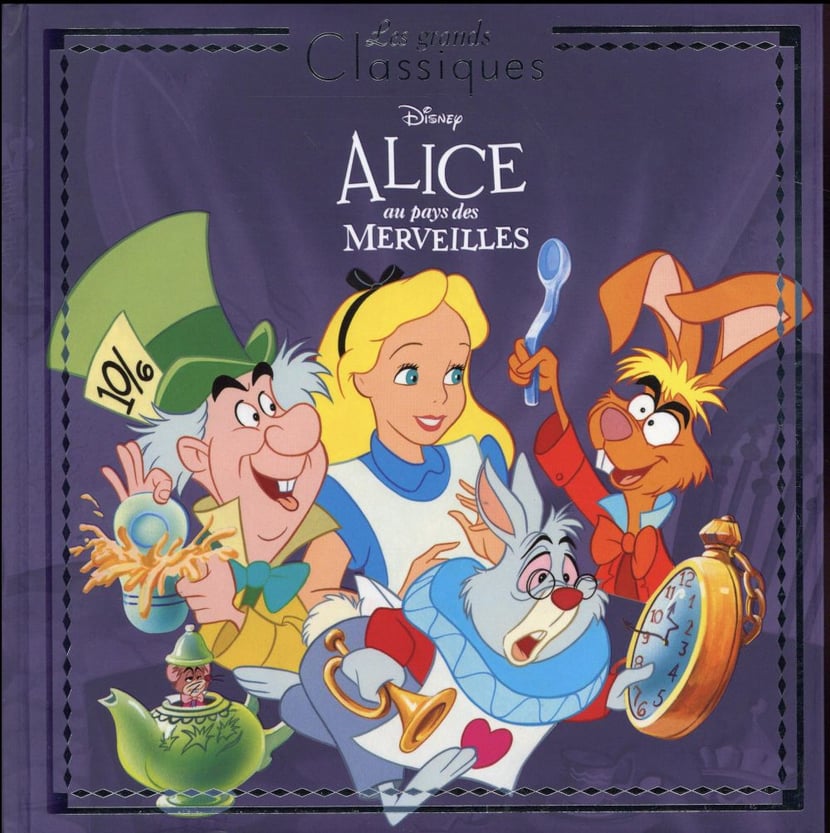 Alice au pays des merveilles : Disney - 2012804306 - Livres pour enfants  dès 3 ans