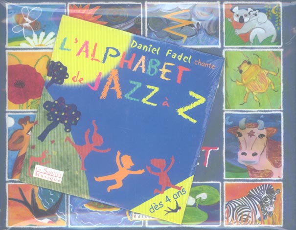 Les comptines de l'alphabet chantees en jazz (cd) - 2843900743