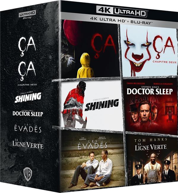 Coffret Stephen King : Ça + Ça - Chapitre 2 + Doctor Sleep +