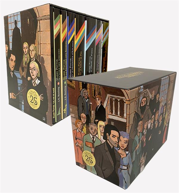 Harry Potter : coffret collector 25 ans : J. K. Rowling - 2075186804 -  Romans pour enfants dès 9 ans - Livres pour enfants dès 9 ans