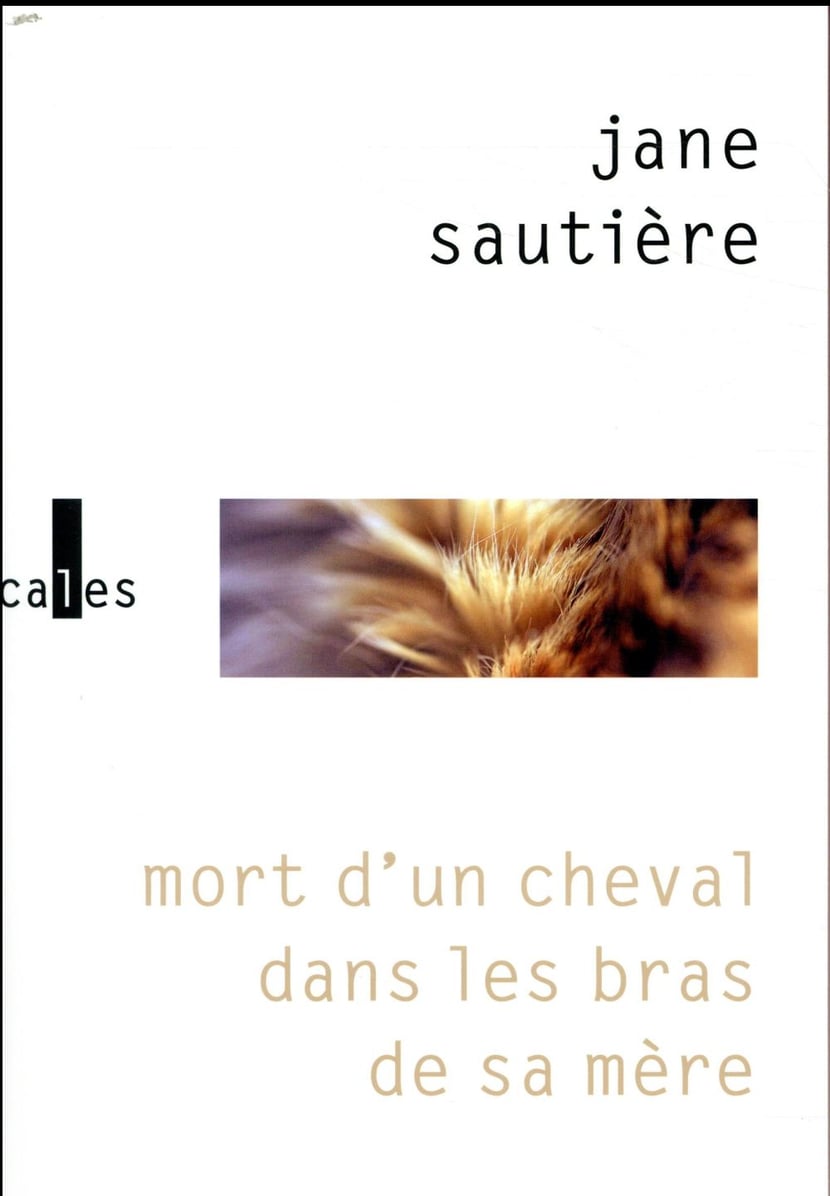 Mort d'un cheval dans les bras de sa mère Jane Sautière 2072766389