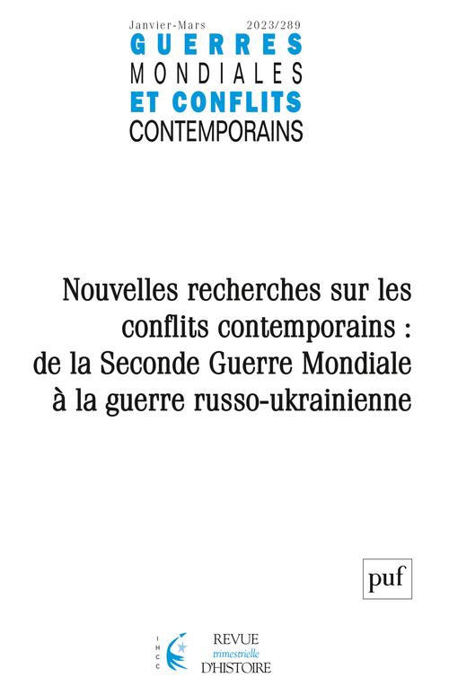 GUERRES MONDIALES CONFLITS CONTEMPORAINS n.289 varia (édition 2023