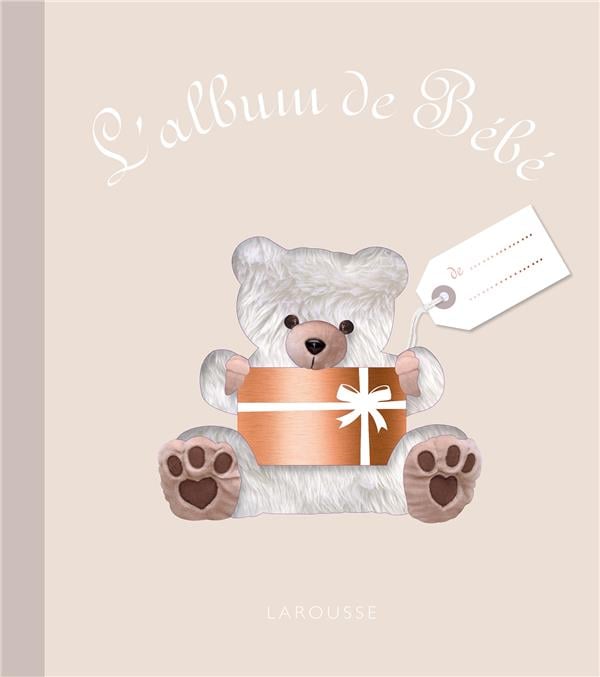 Livre de bébé, idée cadeau de naissance, album de bébé made in France