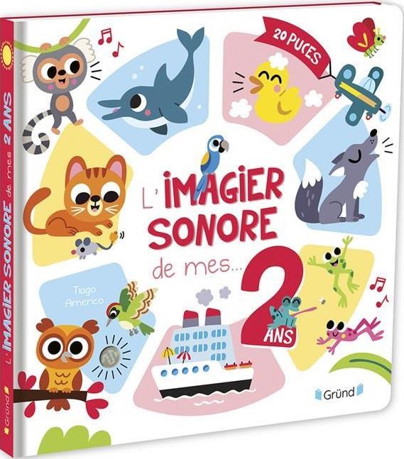 L'imagier sonore de mes 2 ans : Tiago Americo - 2324033585 - Livres pour  enfants dès 3 ans