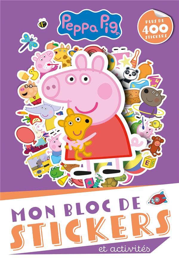 Peppa pig - mon bloc de stickers et activites - 2017182591 - Livres pour  enfants dès 3 ans