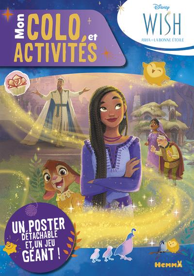 Disney Wish - Mon colo et activités + poster : Collectif