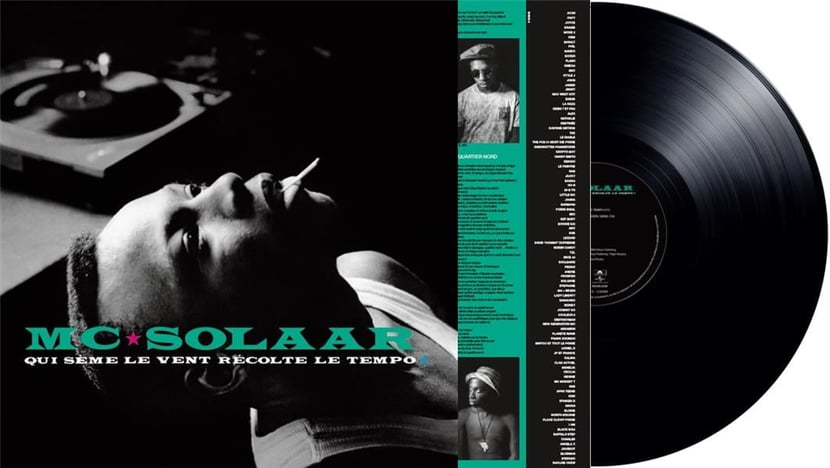 Qui sème le vent récolte le tempo : Mc Solaar - Vinyles Rap