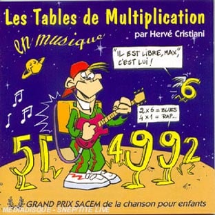 La table de multiplication - Collectif - Aedis - Poster - Lamartine PARIS