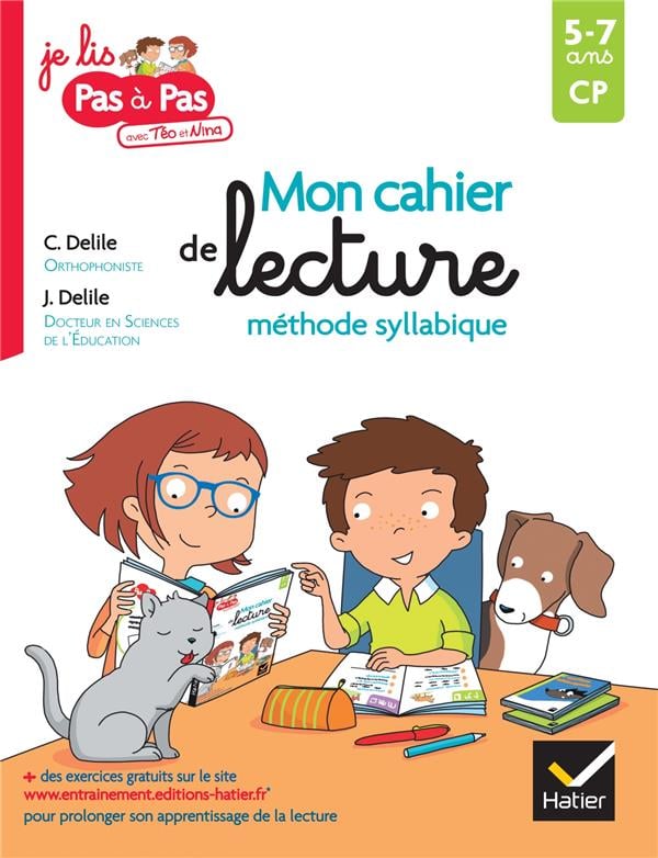 Pas à pas : mon cahier de lecture : Clémentine Delile - 2401050671