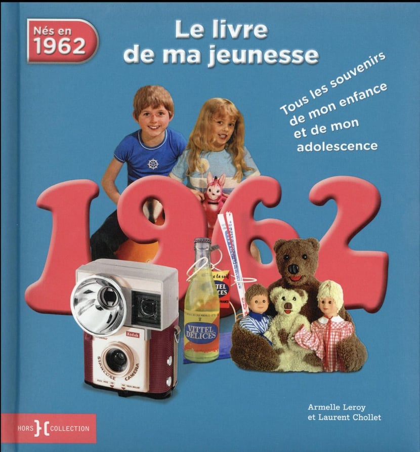 FAIT EN 1962 année de naissance année de fabrication cadeau