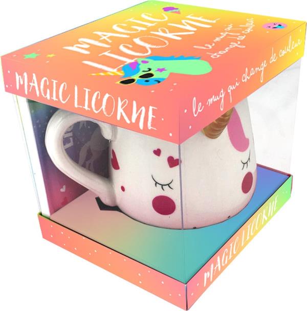 Magic licorne : le mug qui change de couleur